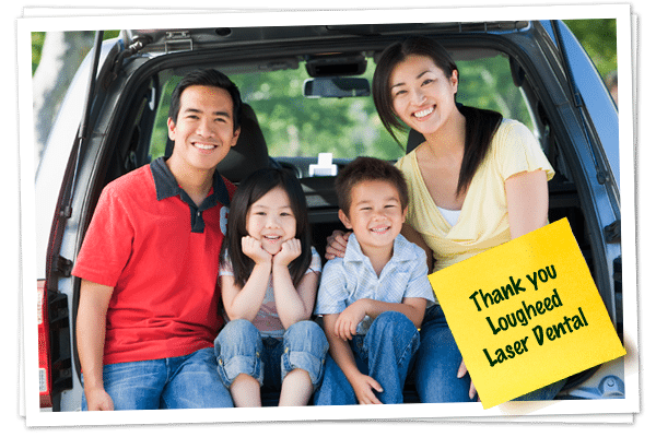 Thank you Lougheed Laser Dental